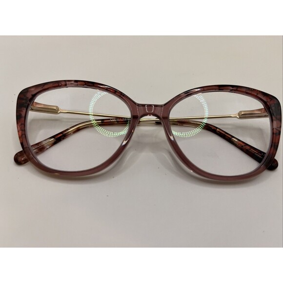 Chelsea Morgan Eyeglasses CM202214 CRAN Designer Frames Only  Brown 53-17-140 main image 5